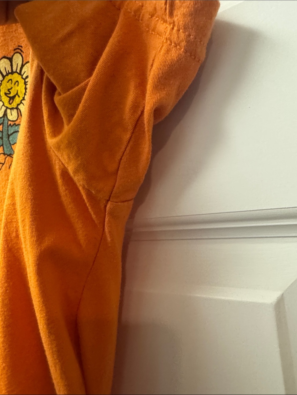 Rhymesayers Atmosphere - Orange Graphic T-Shirt with Sun Flower Print -  Lg - Picture 3 of 12